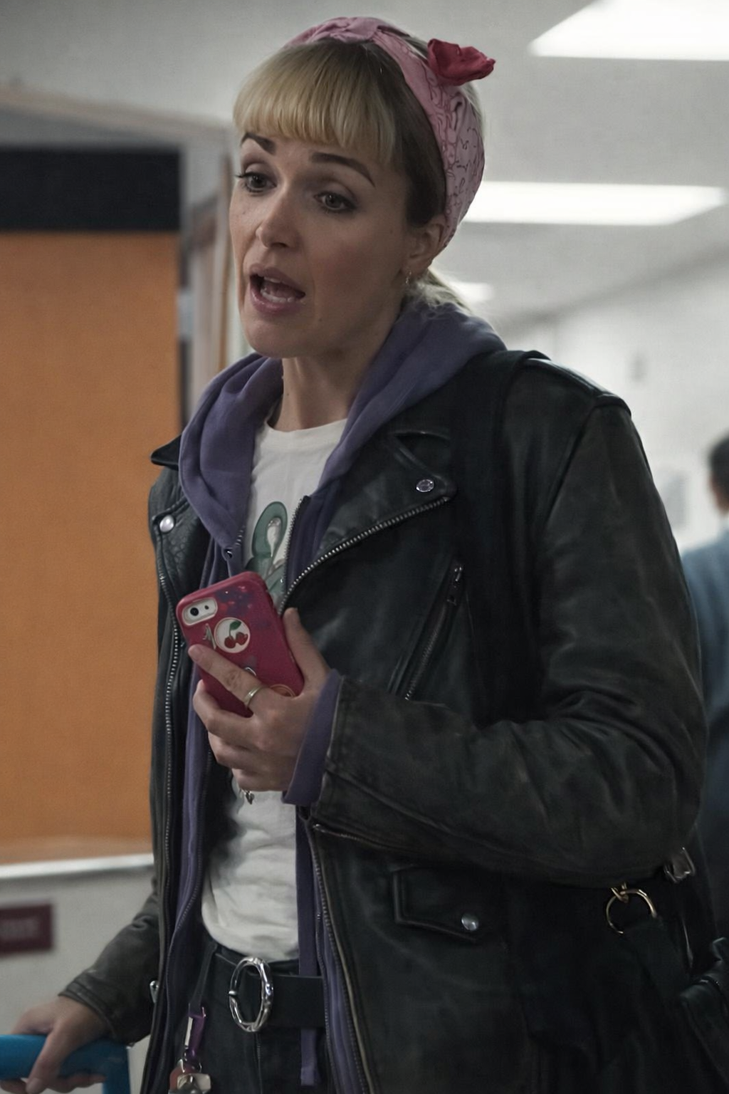 Rose Byrne Tow Leather Jacket - Image 1